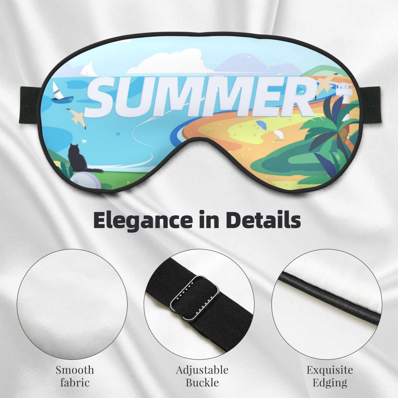 Soft Eye Mask Black 16518922