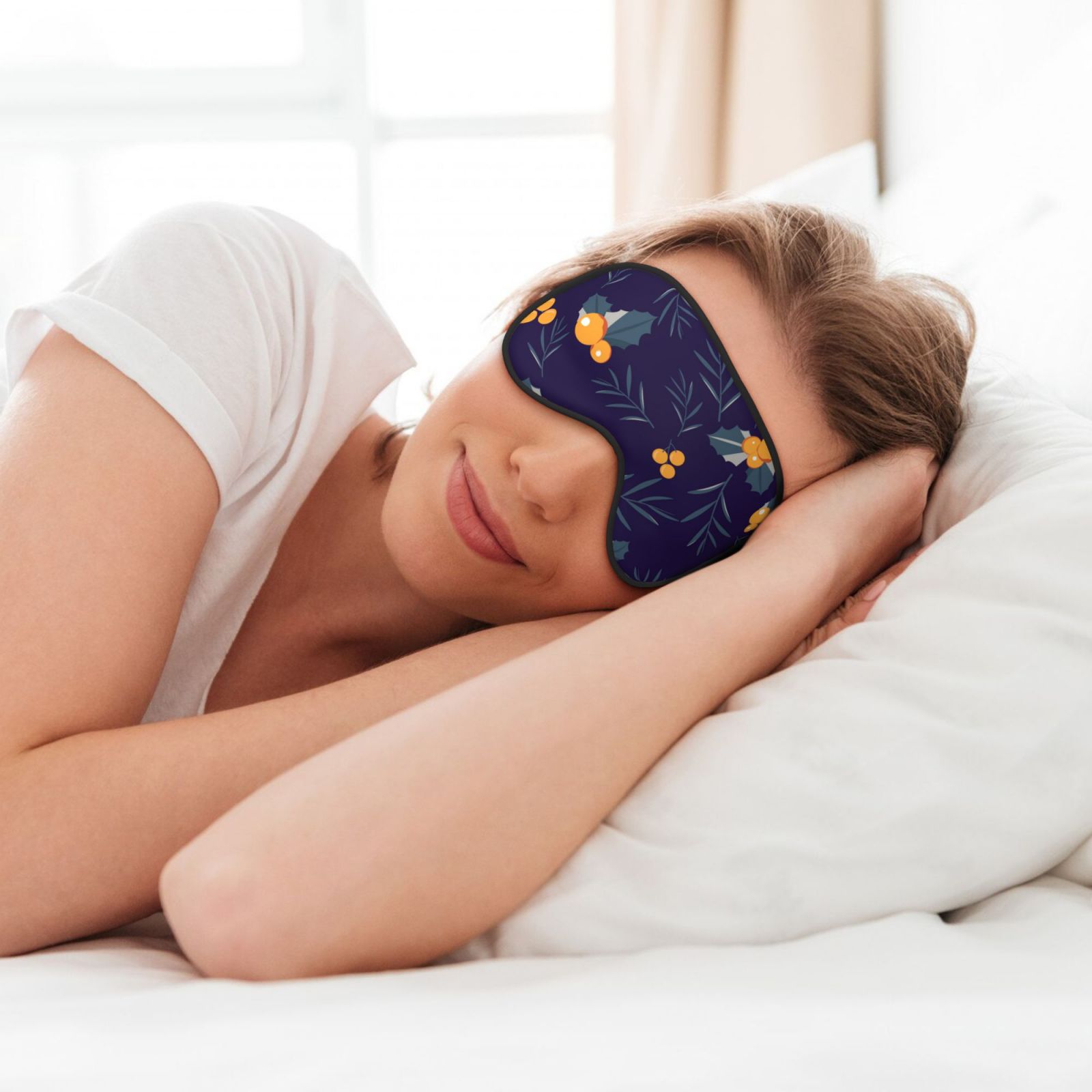 Soft Eye Mask Black 4c8d100