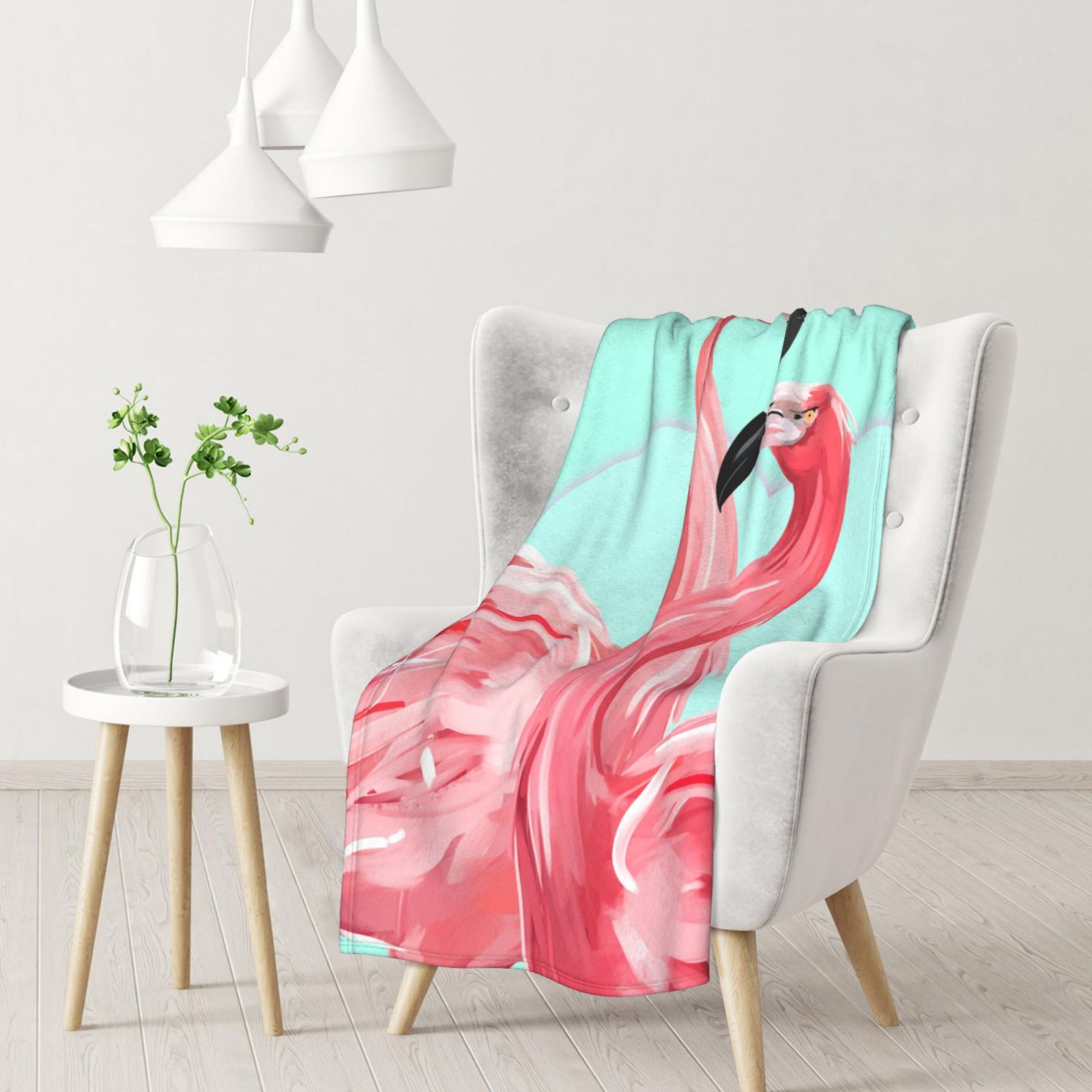 Flannel Blanket Black 7234033