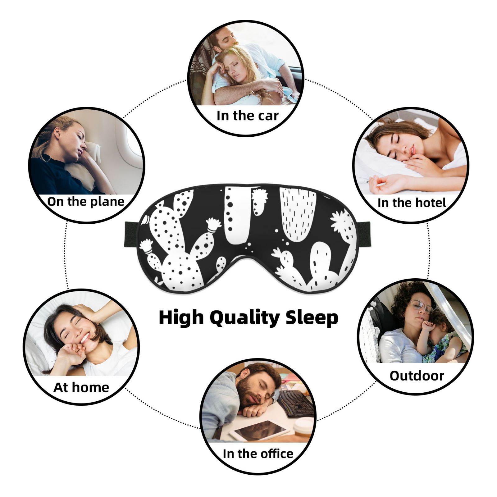 Soft Eye Mask Black c84521