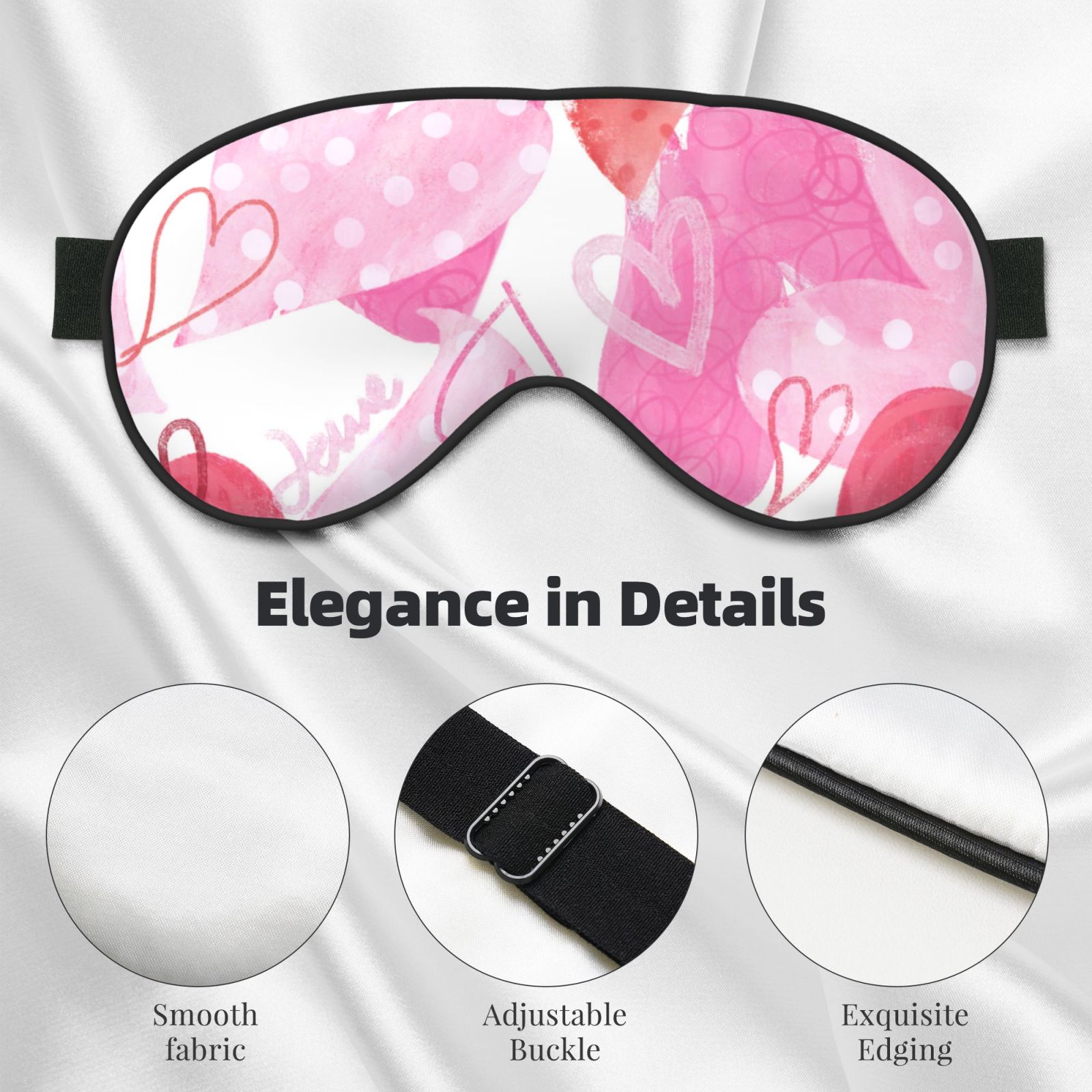 Soft Eye Mask Black 0c777c6