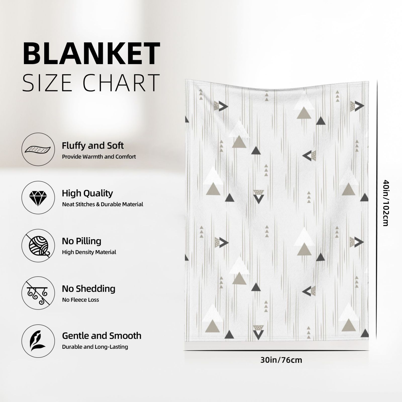 Flannel Blanket Black db591889