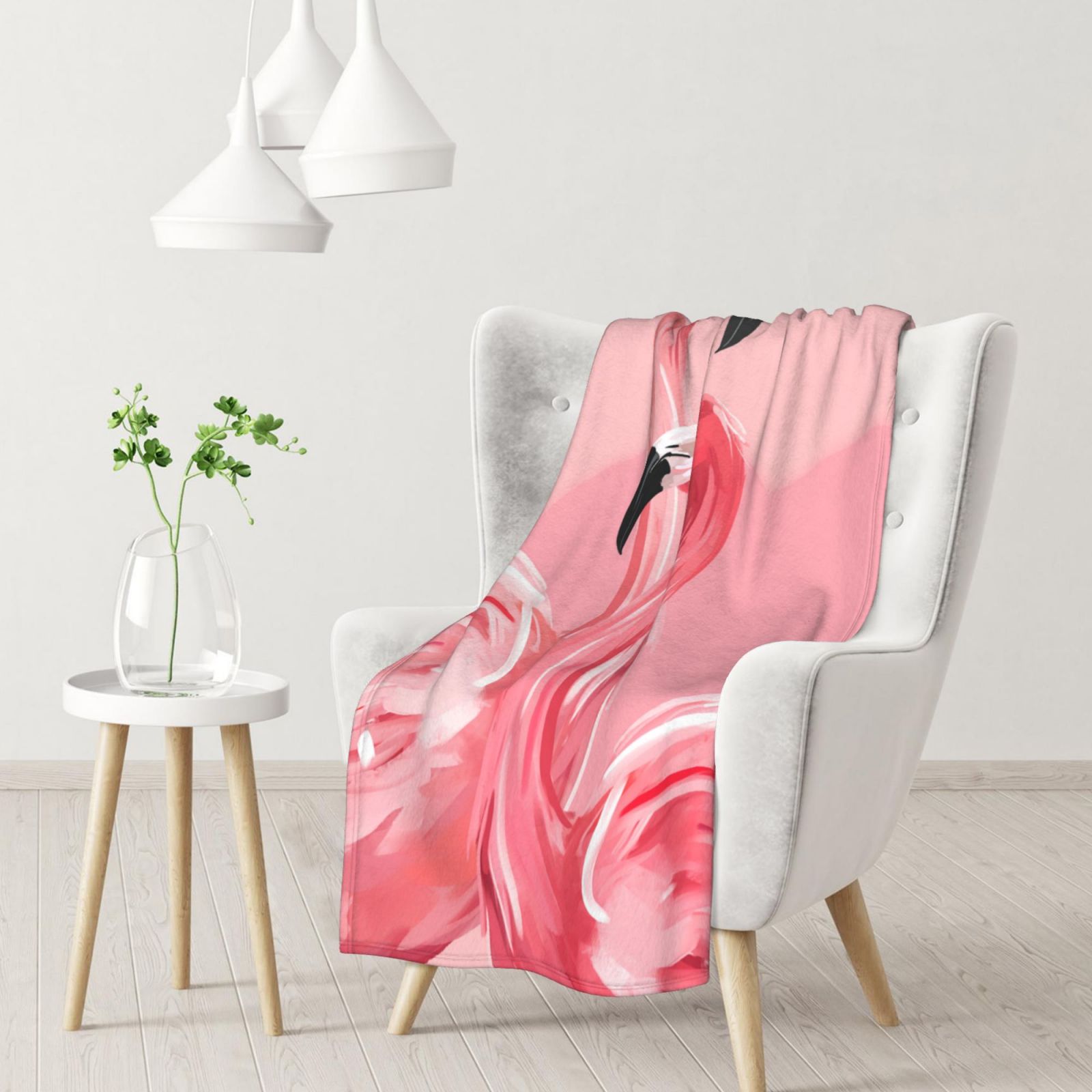 Flannel Blanket Black 5785ce51