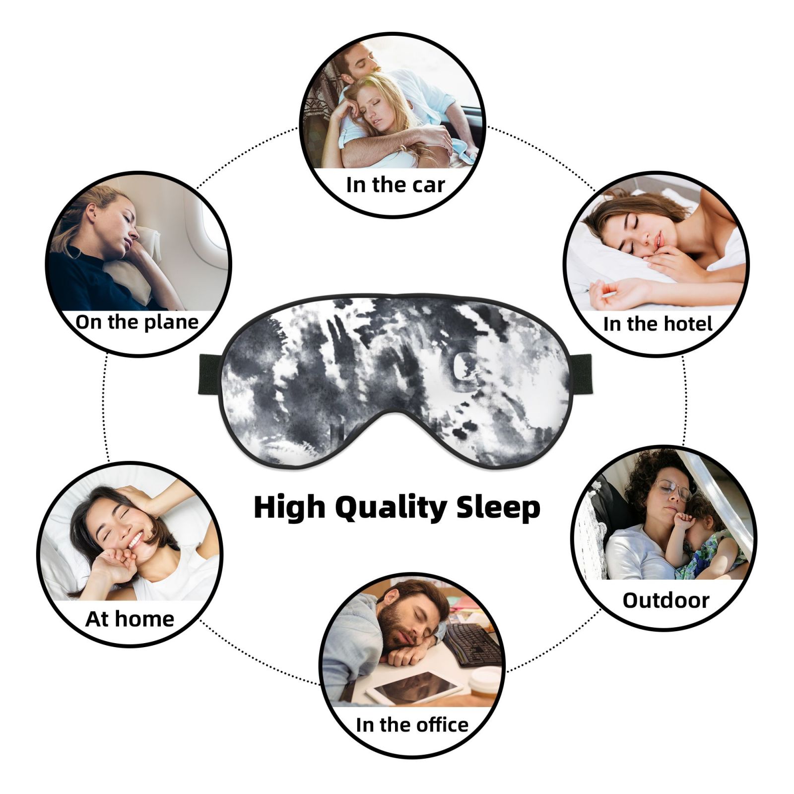 Soft Eye Mask Black 619def2