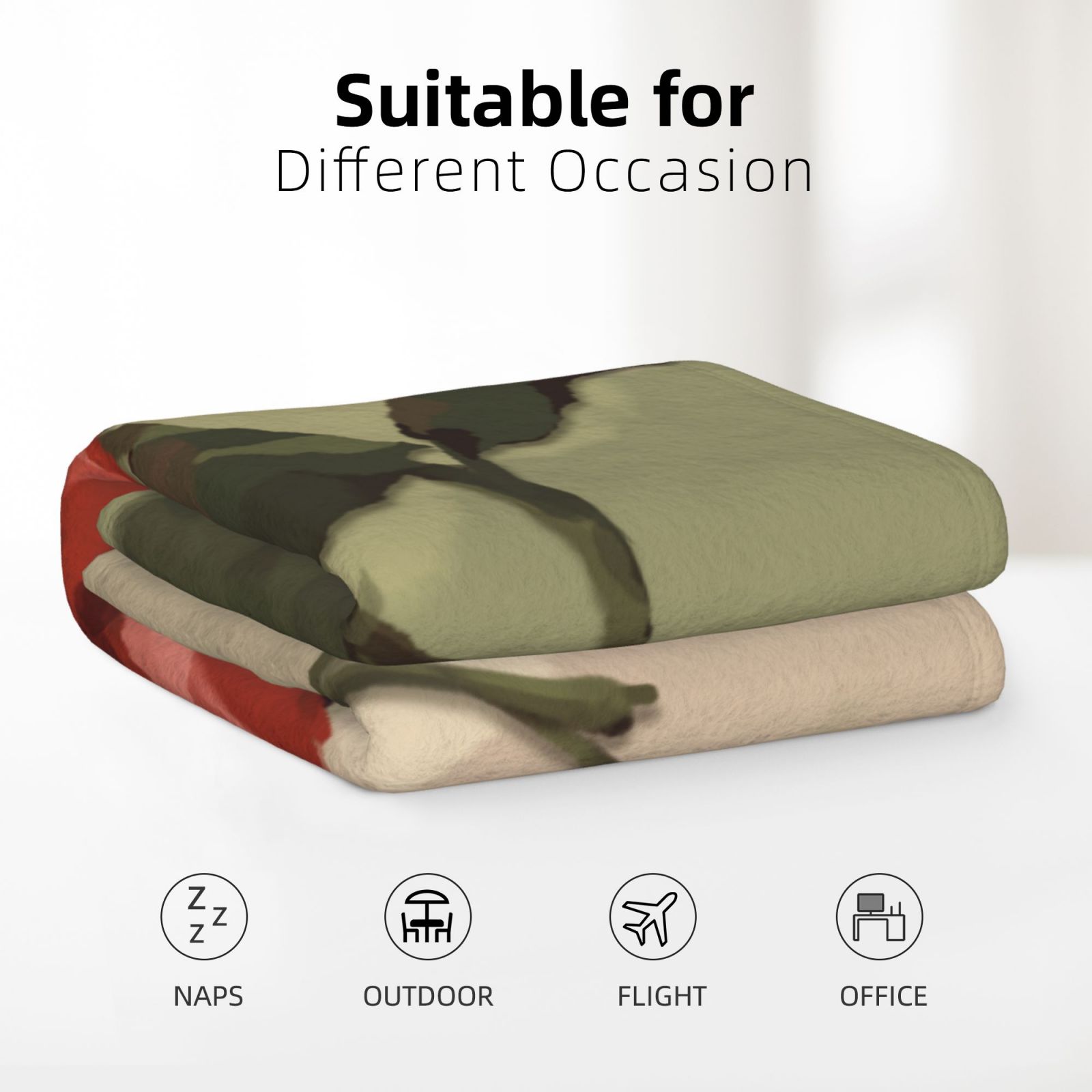 Flannel Blanket Black a1cf39fb00