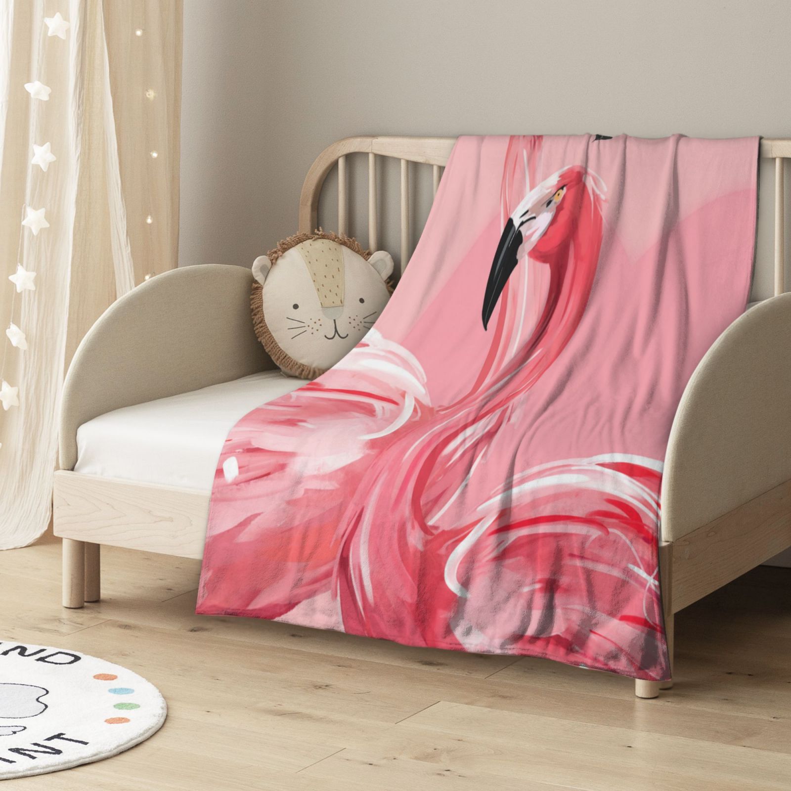 Flannel Blanket Black 5785ce51