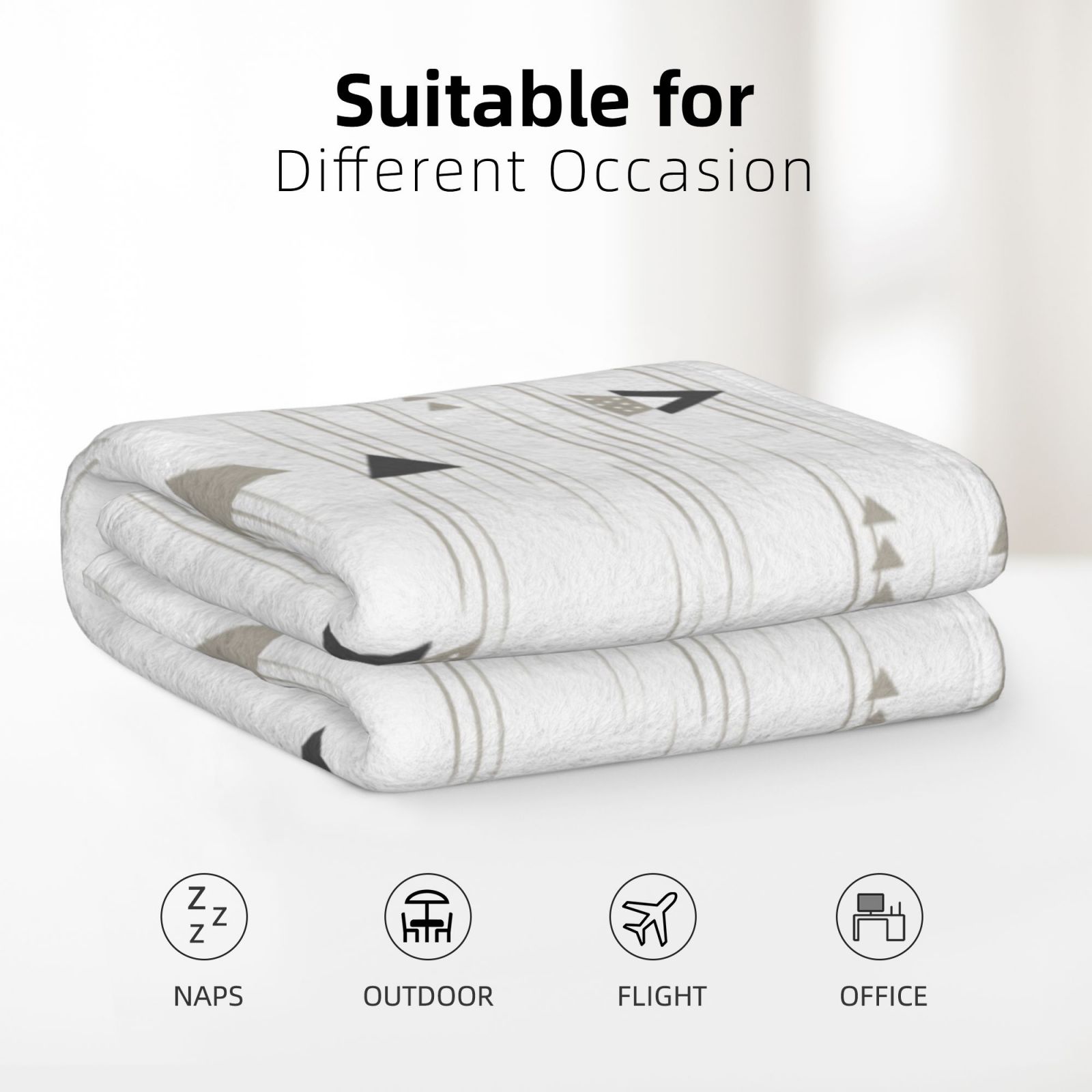 Flannel Blanket Black db591889