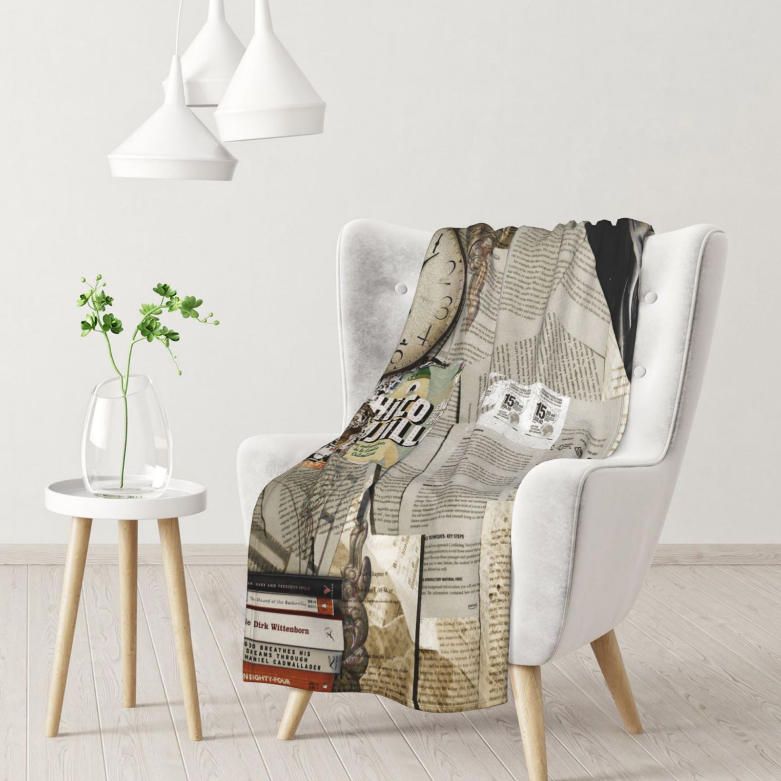 Flannel Blanket Black 635174