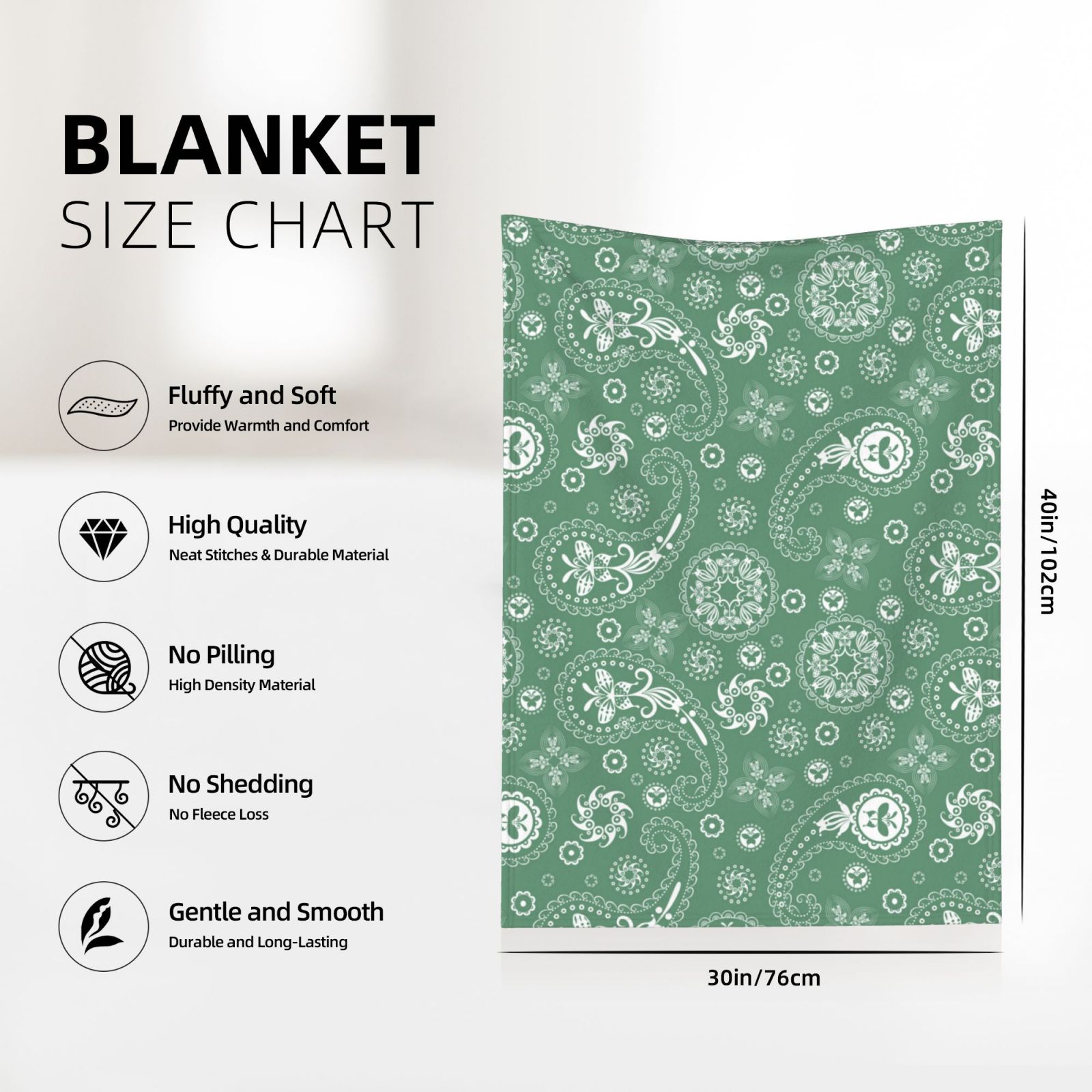 Flannel Blanket Black 75ba75e2