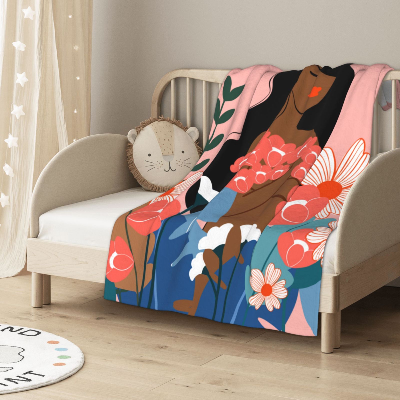 Flannel Blanket Black d5696549