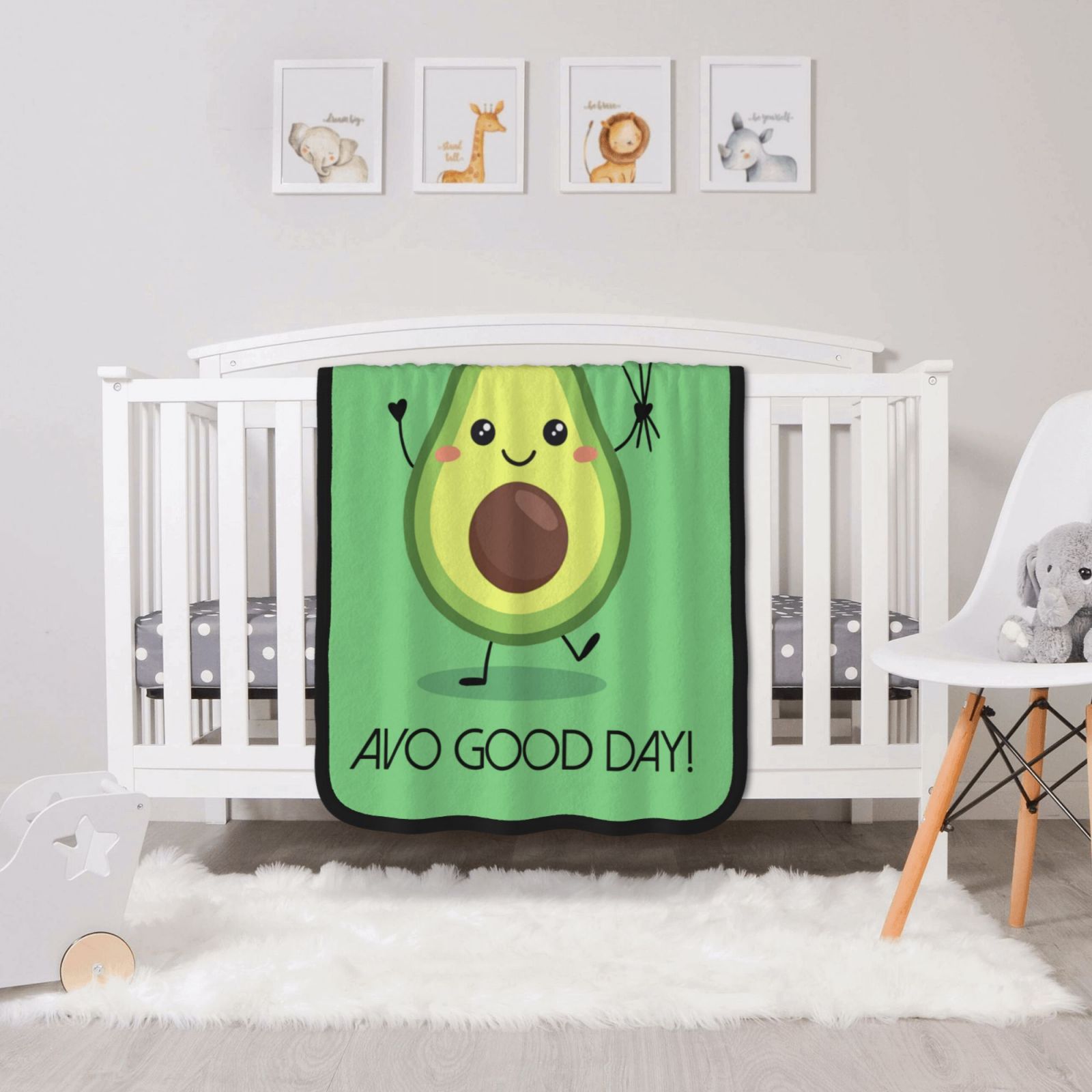 30x40in Double Sided Blanket Black 361eac