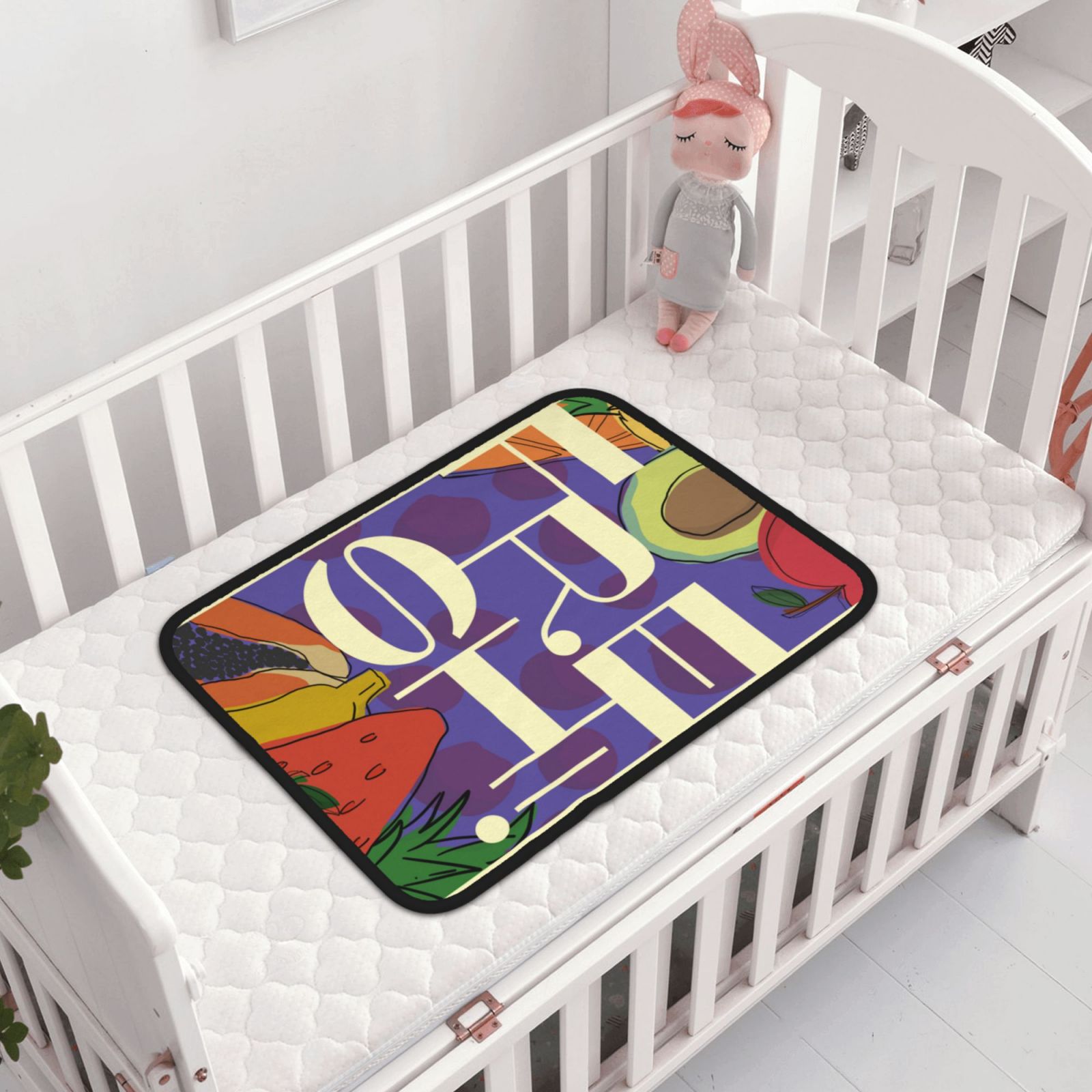 30x40in Double Sided Blanket Black de18b7