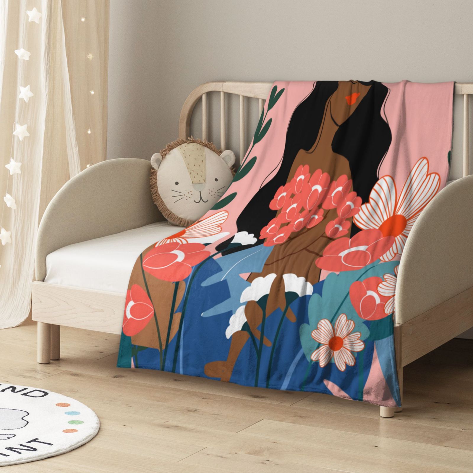 Flannel Blanket Black d5696549