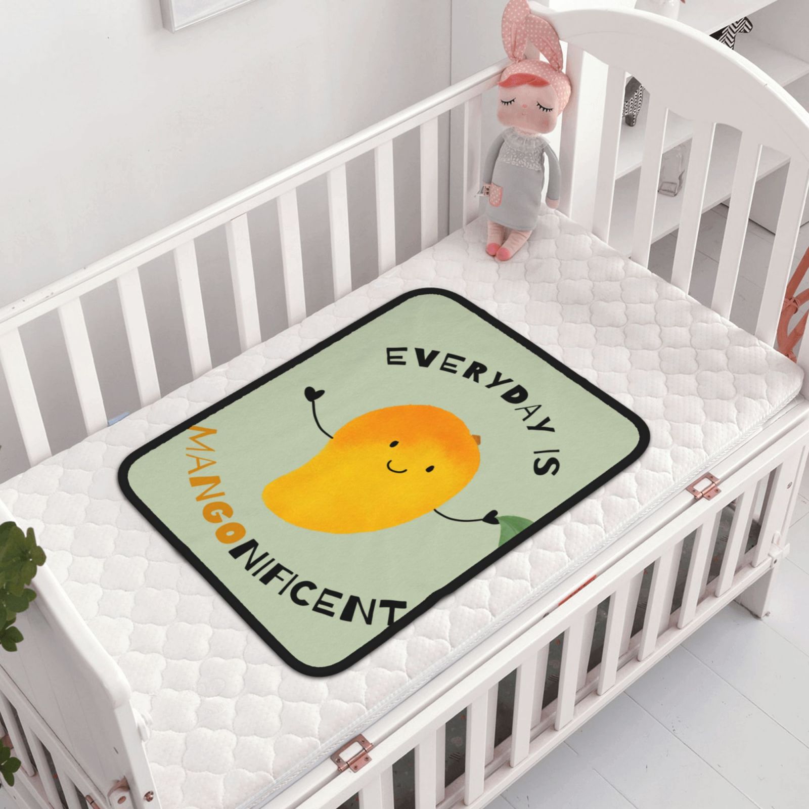 30x40in Double Sided Blanket Black c6482