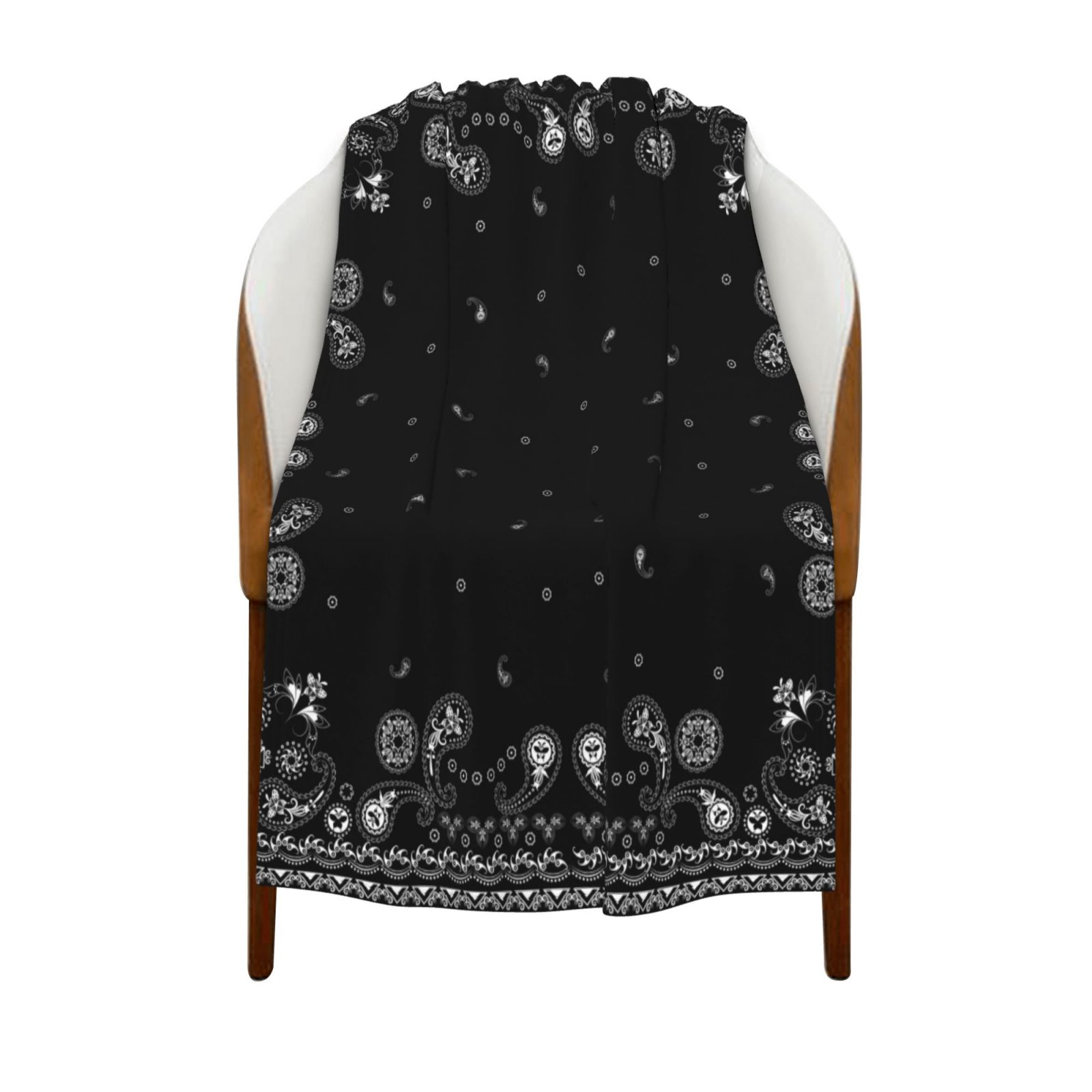 Flannel Blanket Black 790c0