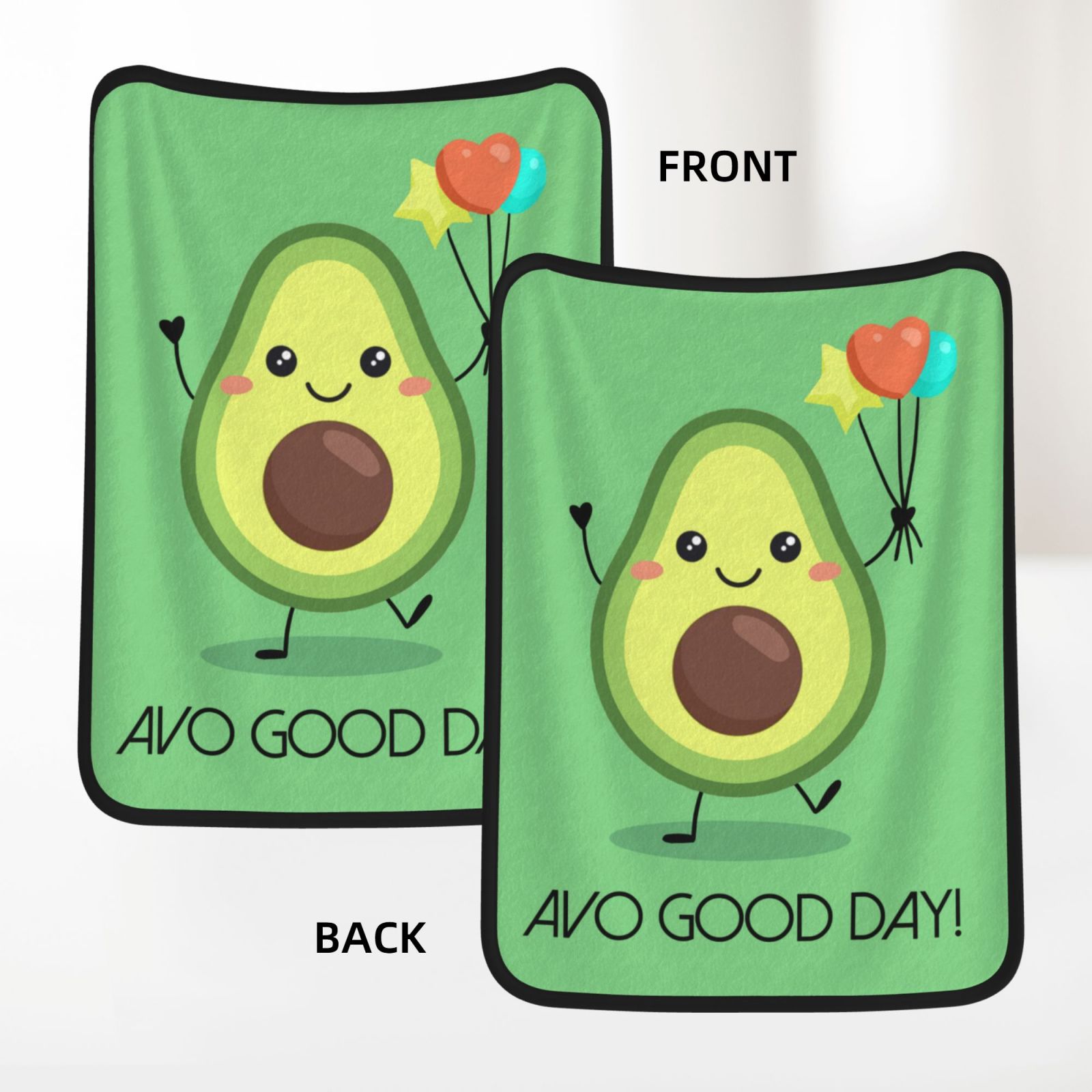 30x40in Double Sided Blanket Black 361eac