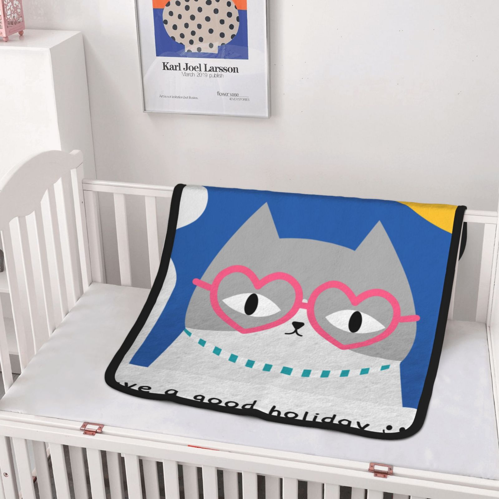 30x40in Double Sided Blanket Black f08d1c3b