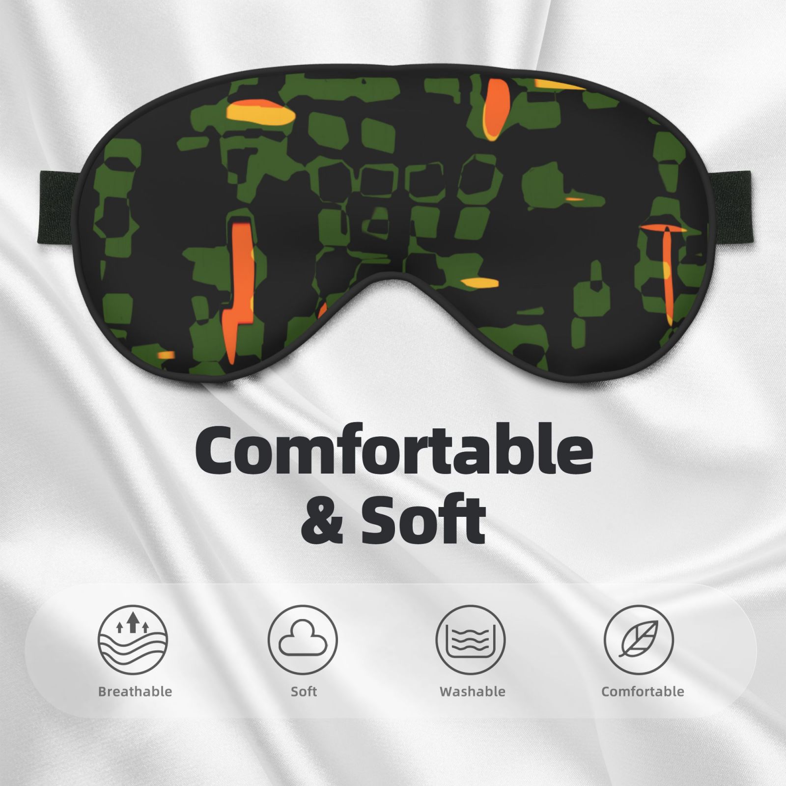 Soft Eye Mask Black 63d1dda
