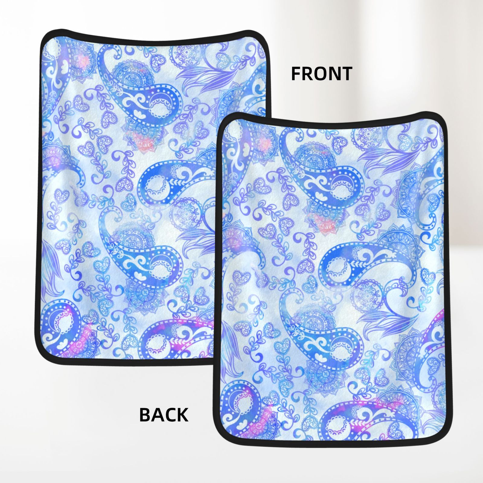 30x40in Double Sided Blanket Black 545892