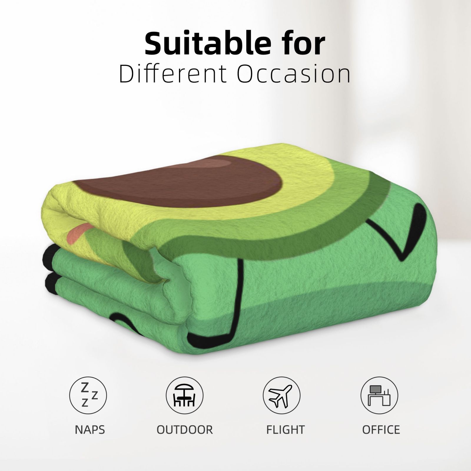 30x40in Double Sided Blanket Black 361eac