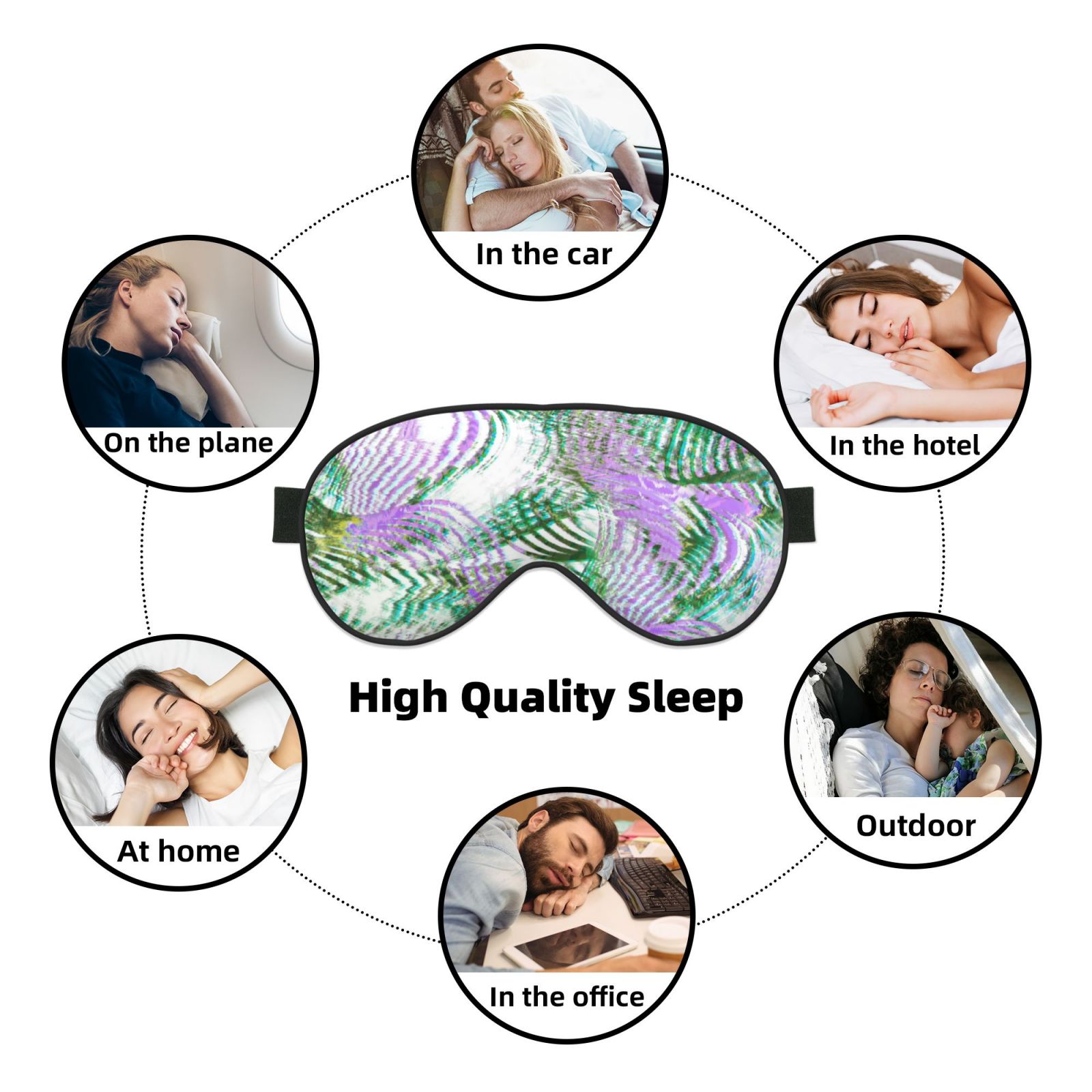 Soft Eye Mask Black e094a6