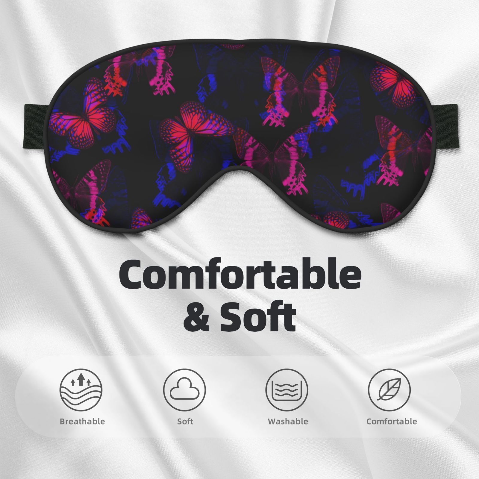 Soft Eye Mask Black ac42c