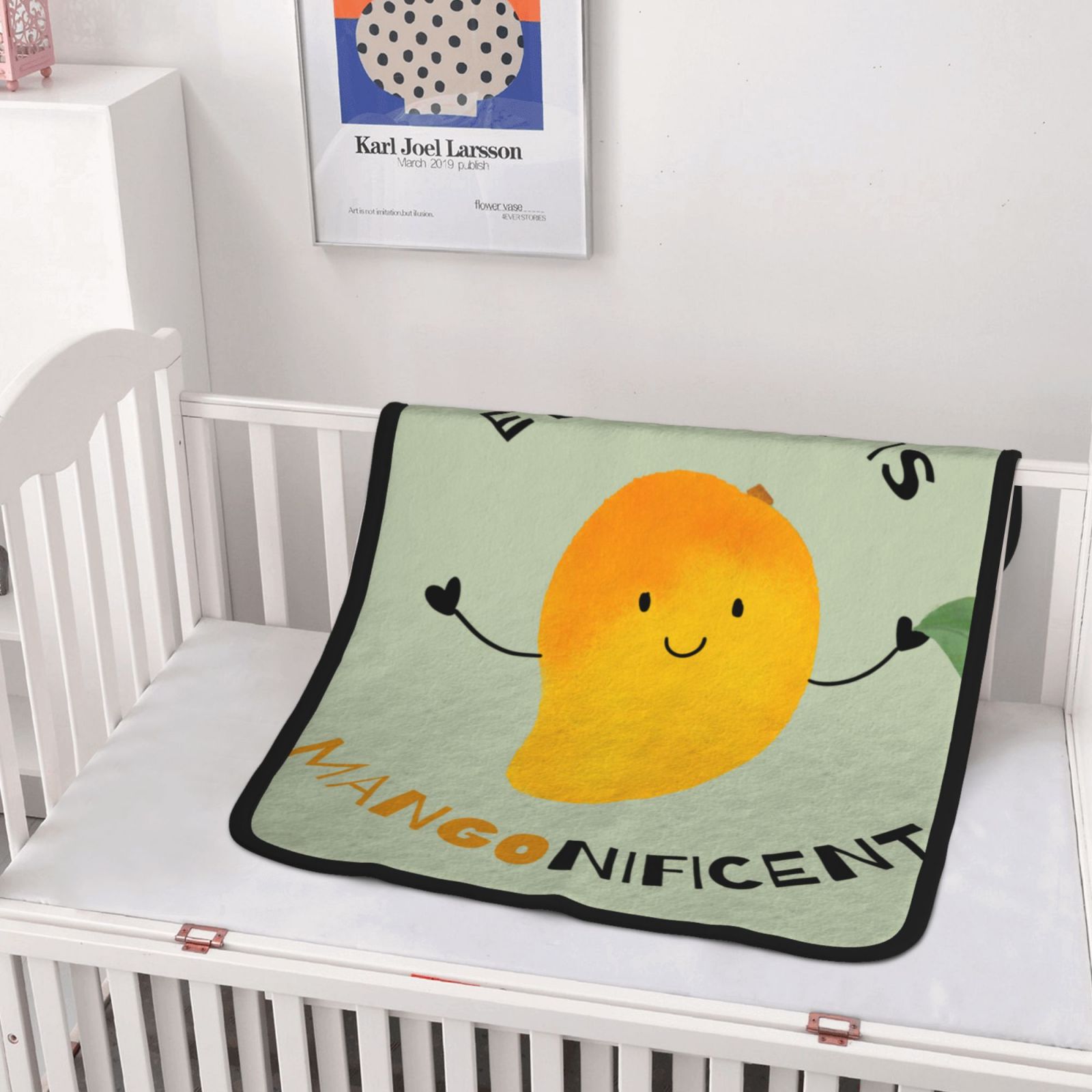 30x40in Double Sided Blanket Black c6482