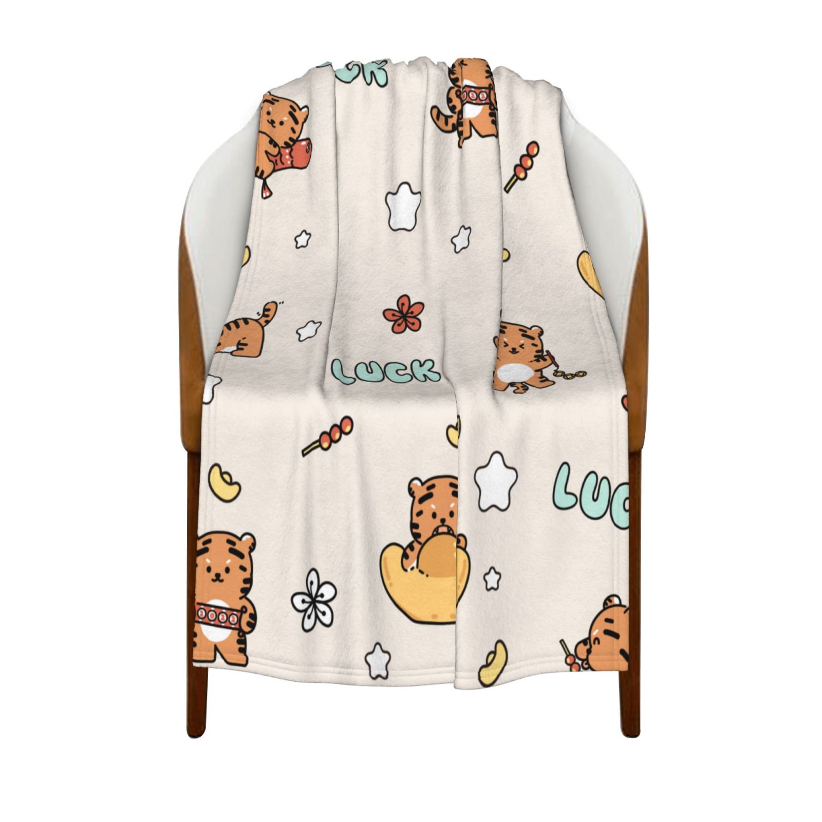 Flannel Blanket Black a1a507