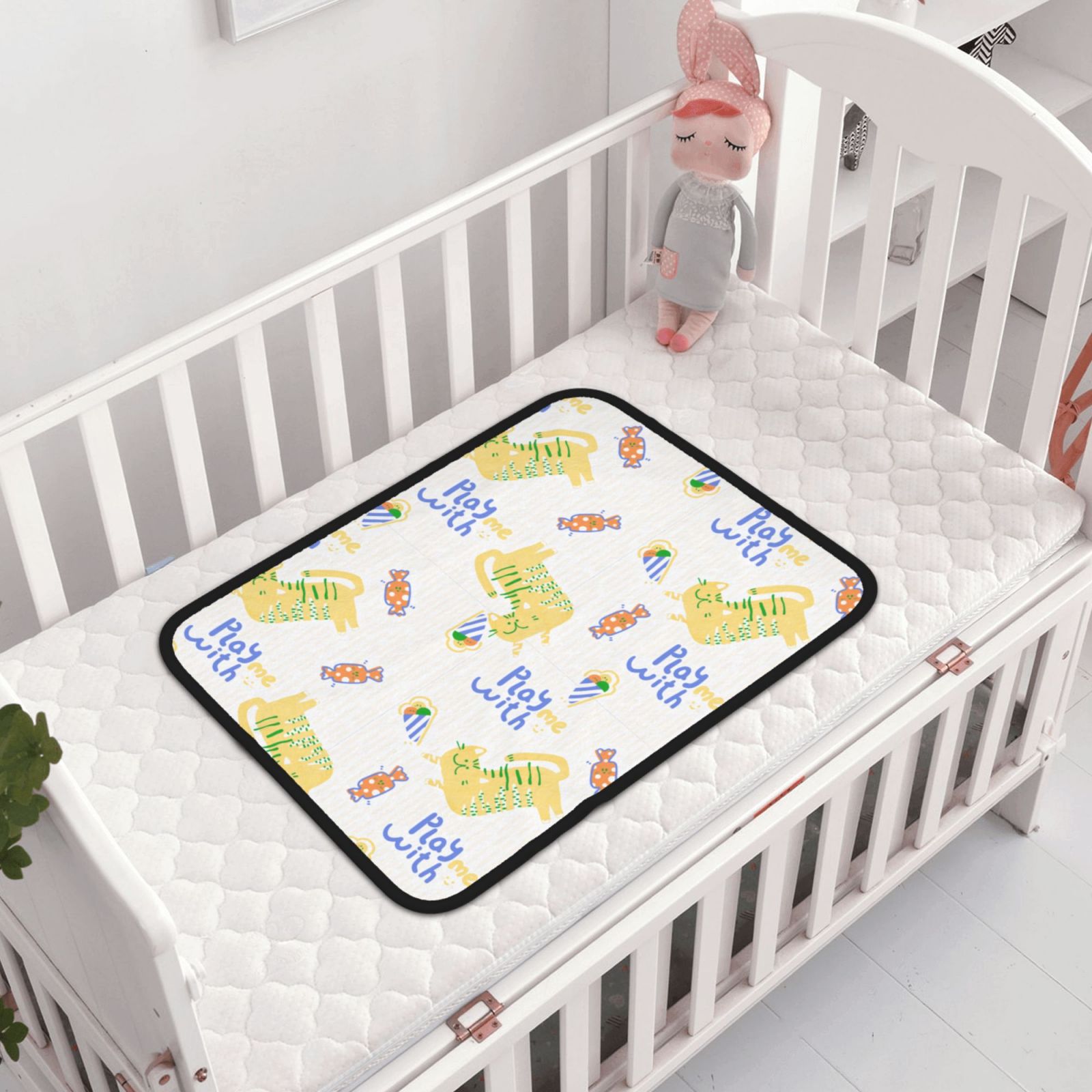 30x40in Double Sided Blanket Black d4437ab