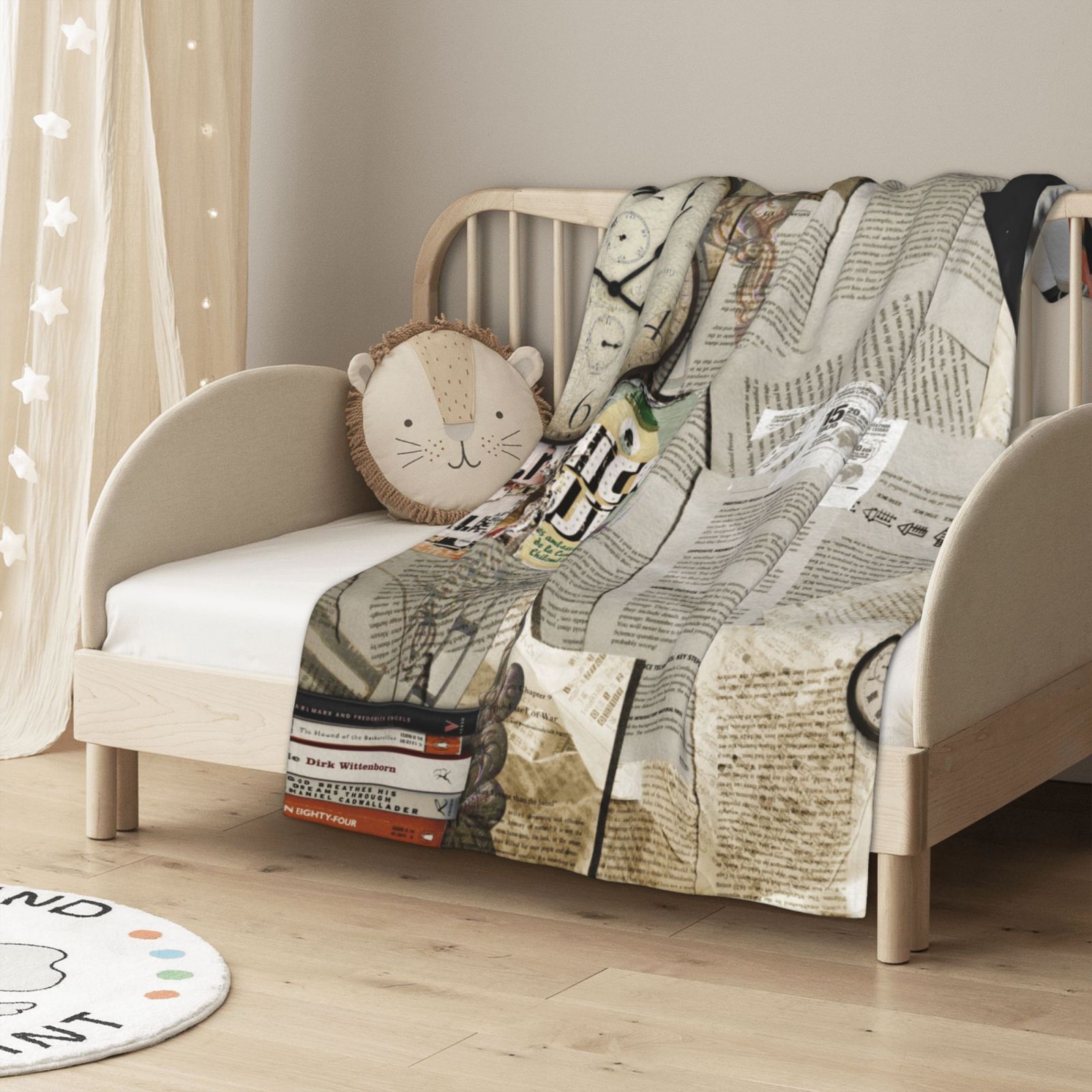 Flannel Blanket Black 635174