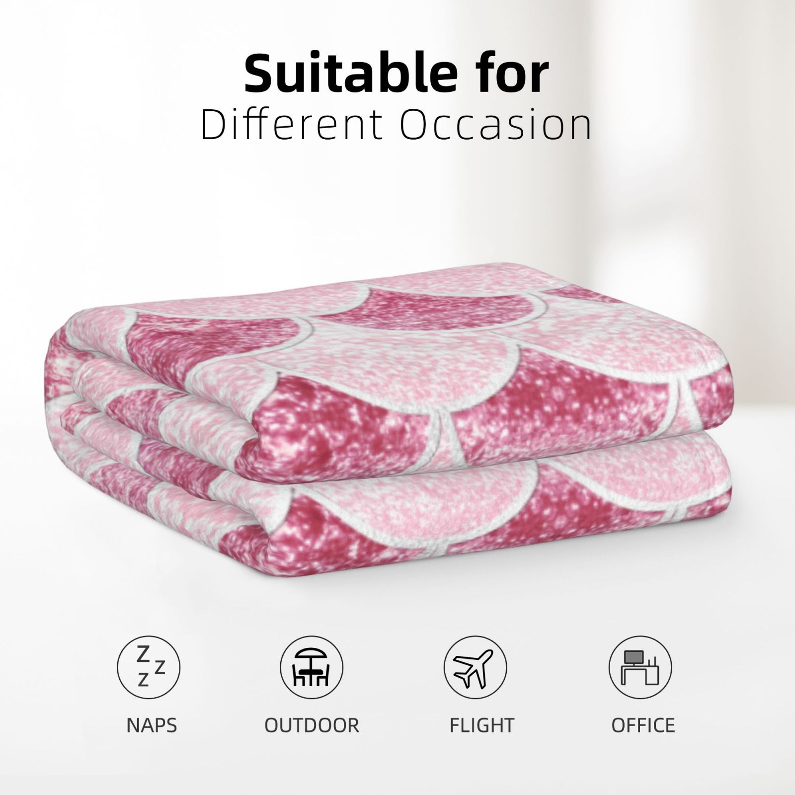 Flannel Blanket Black d267b58c