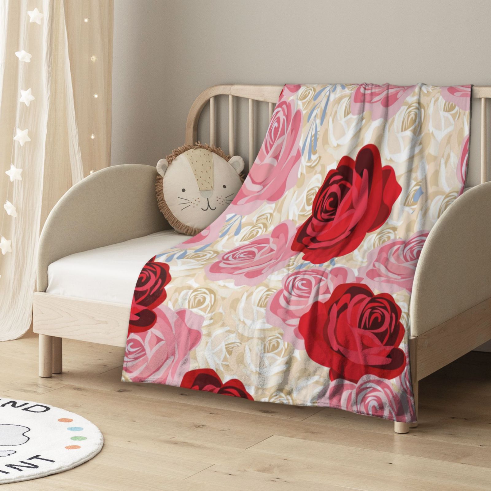 Flannel Blanket Black fce123