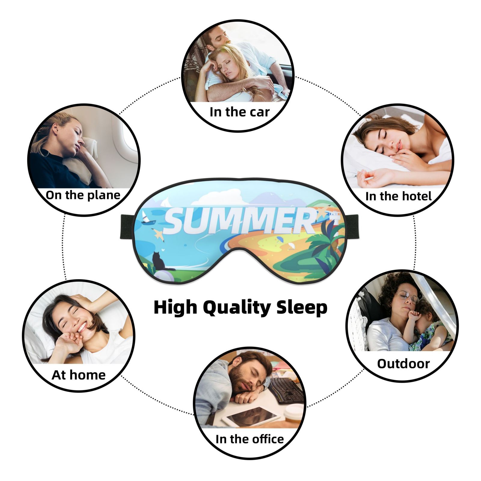 Soft Eye Mask Black 16518922