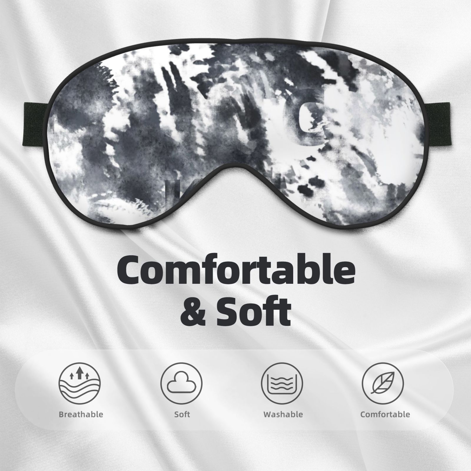 Soft Eye Mask Black 619def2