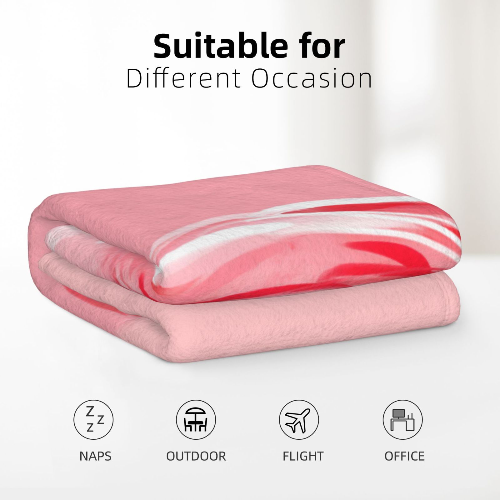 Flannel Blanket Black 5785ce51