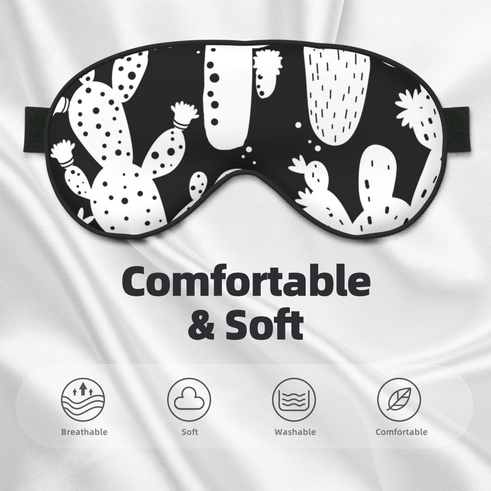 Soft Eye Mask Black c84521