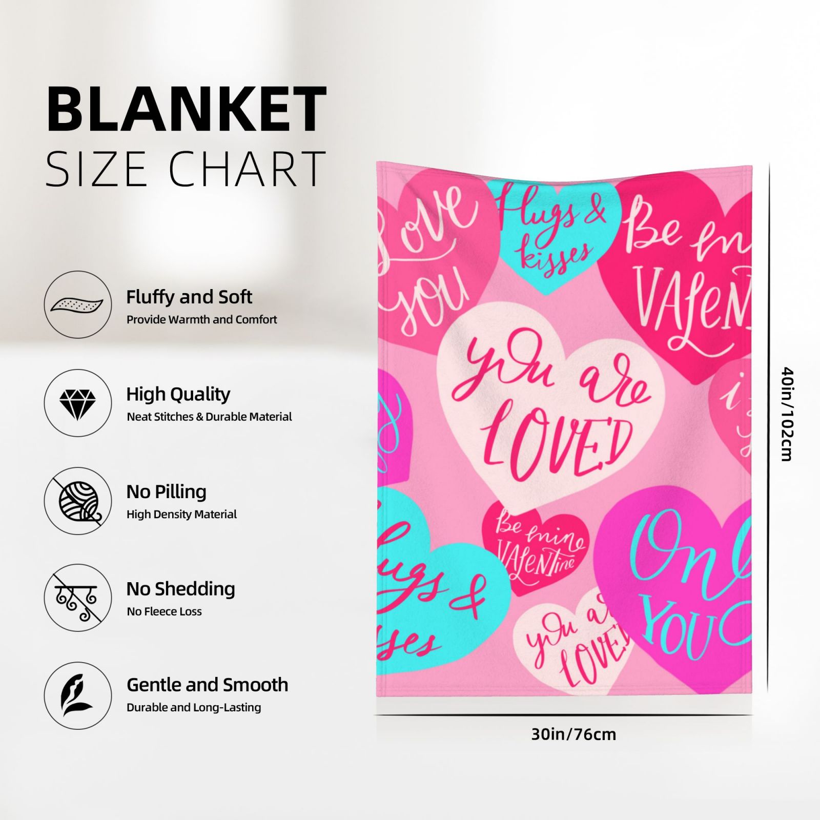 Flannel Blanket Black f7067ba