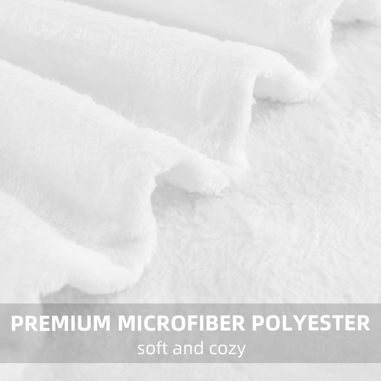 Flannel Blanket Black a1a507