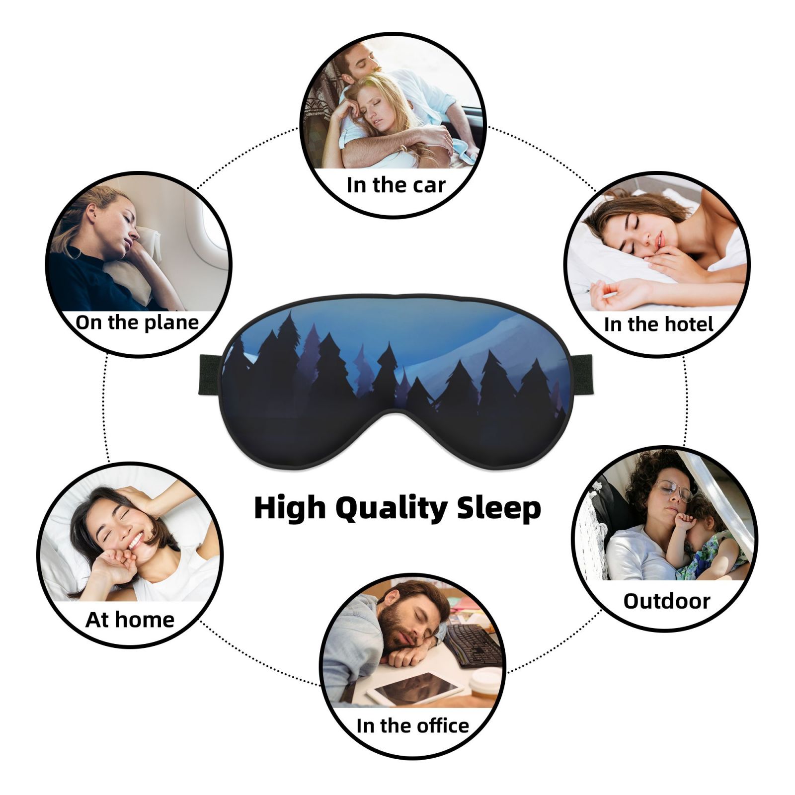 Soft Eye Mask Black c7d86b7f9