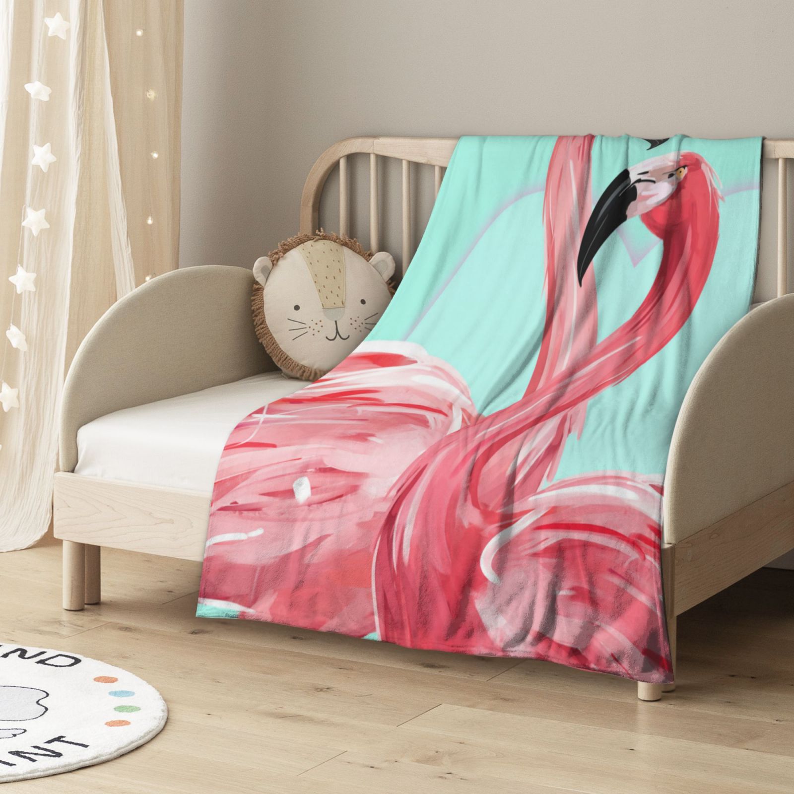 Flannel Blanket Black 7234033