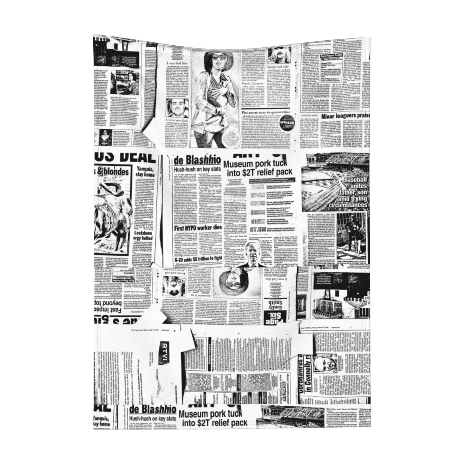 Flannel Blanket Black 0b12b9