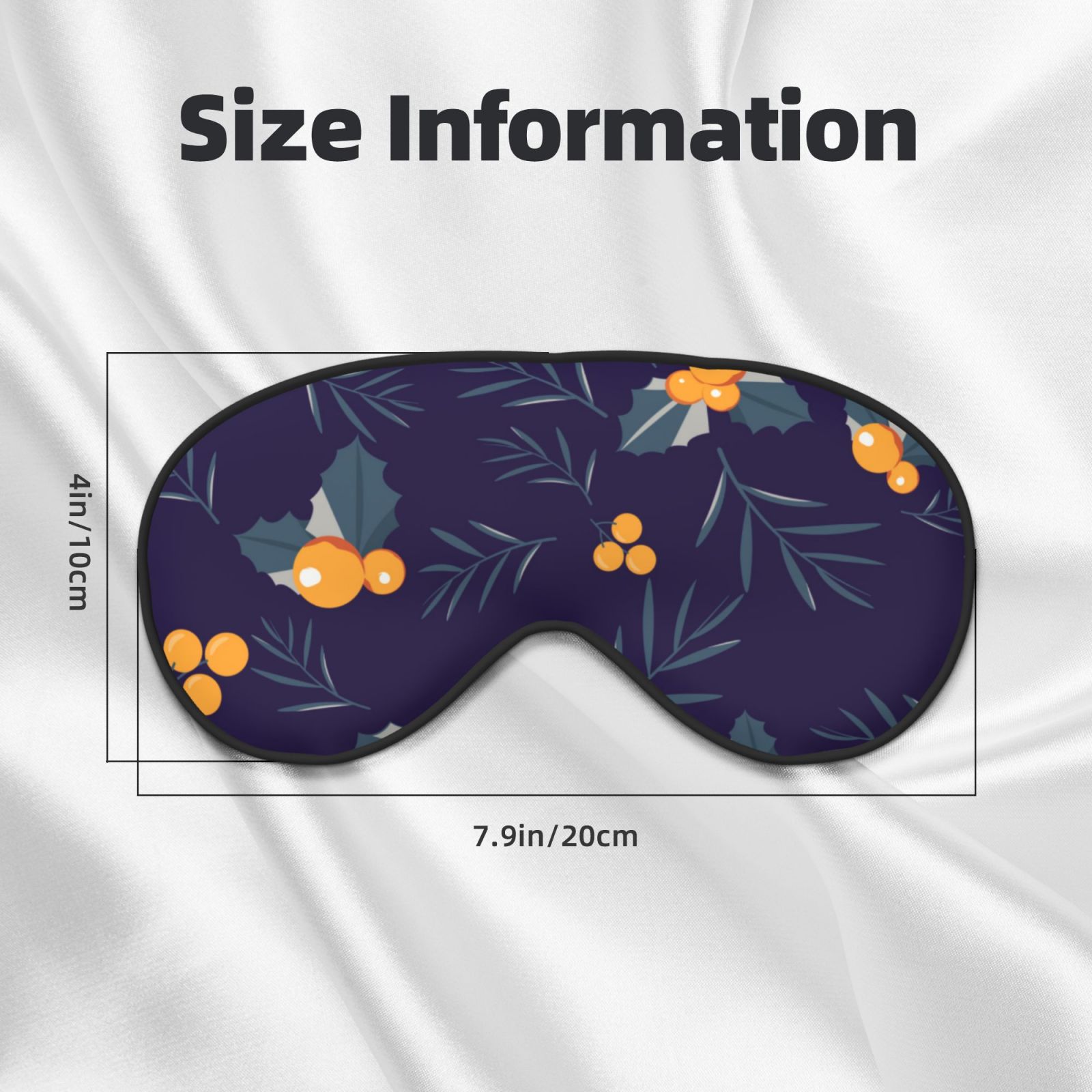Soft Eye Mask Black 4c8d100
