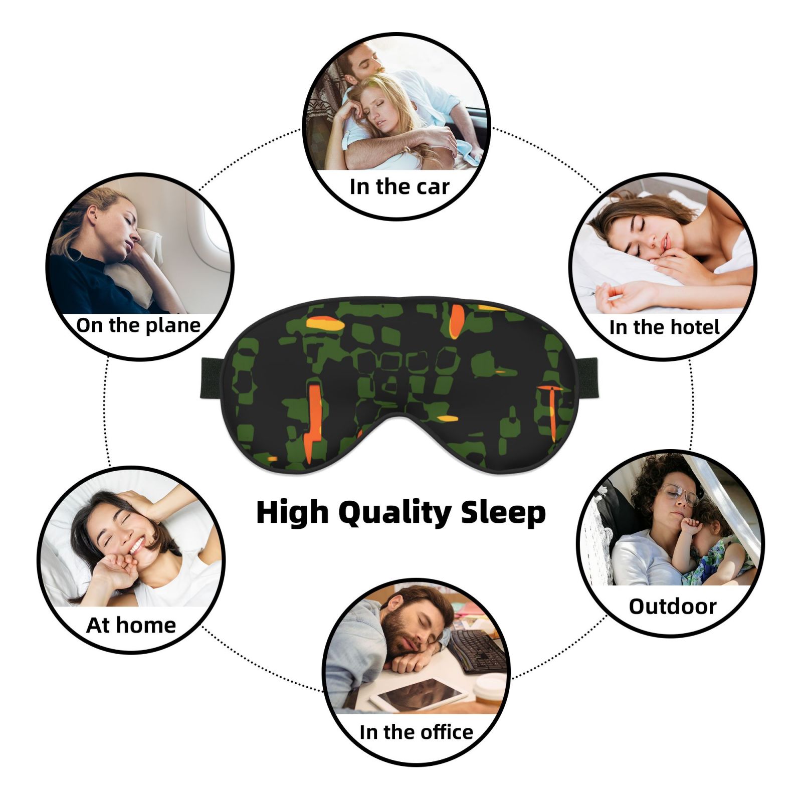 Soft Eye Mask Black 63d1dda