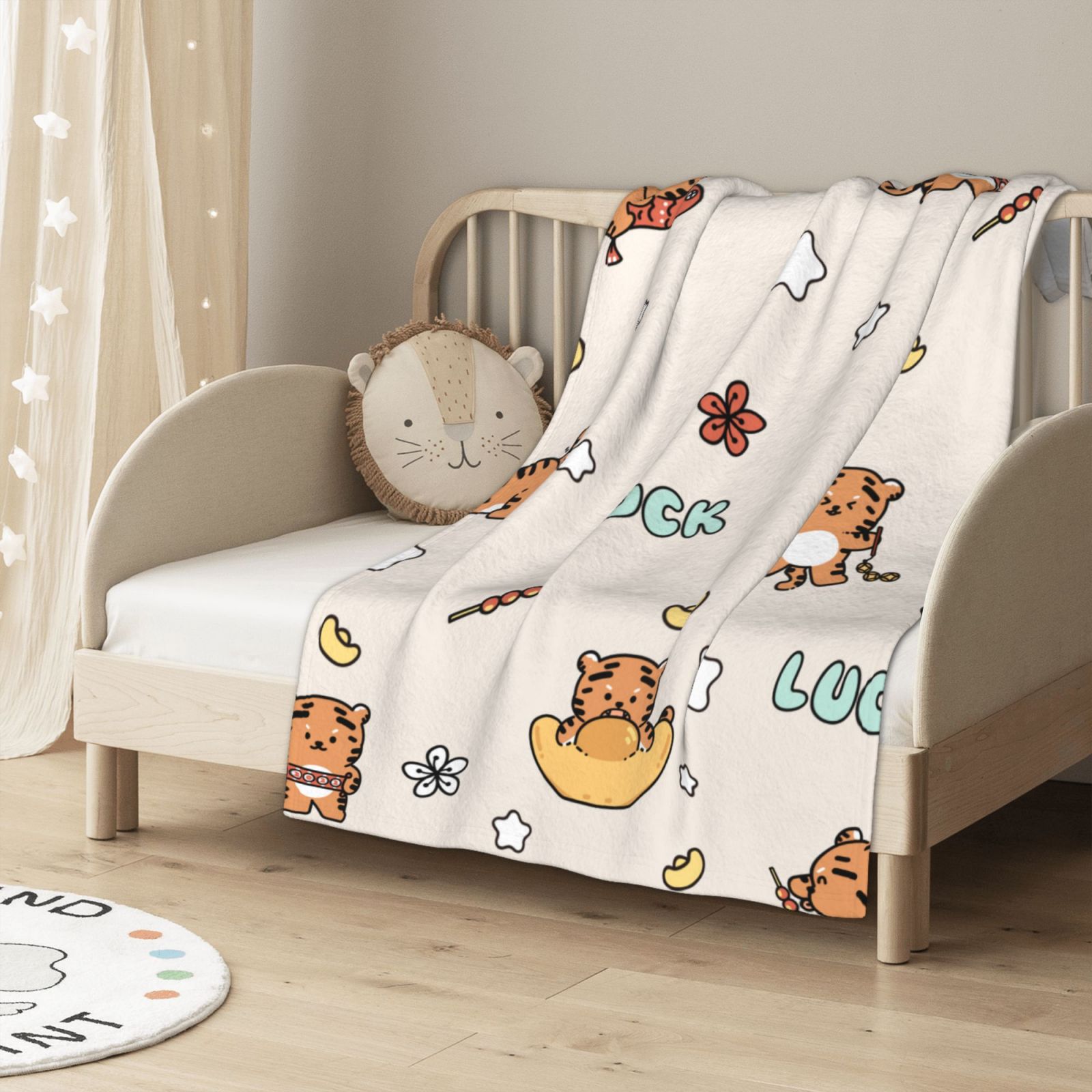 Flannel Blanket Black a1a507