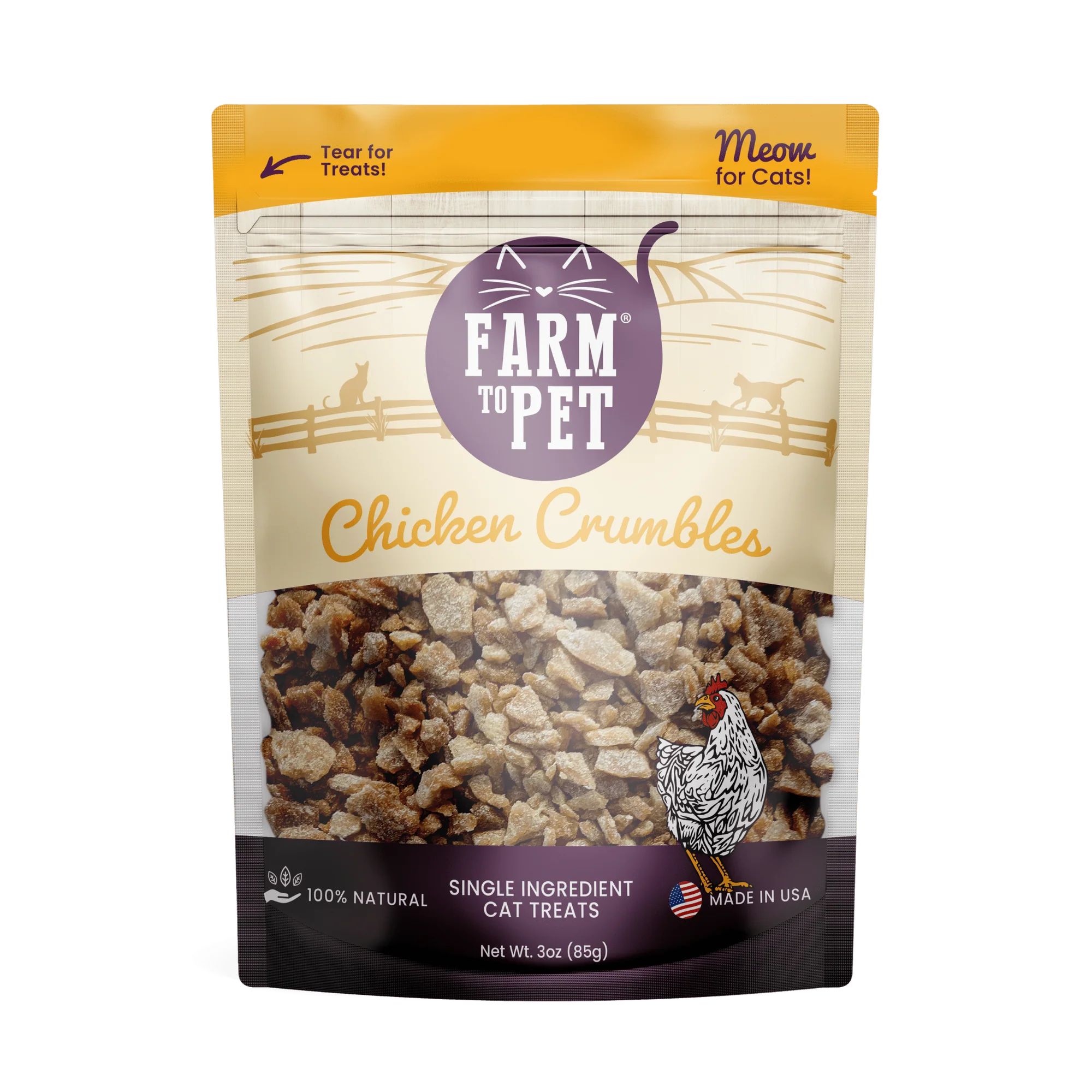 Chicken Crumbles for Cats