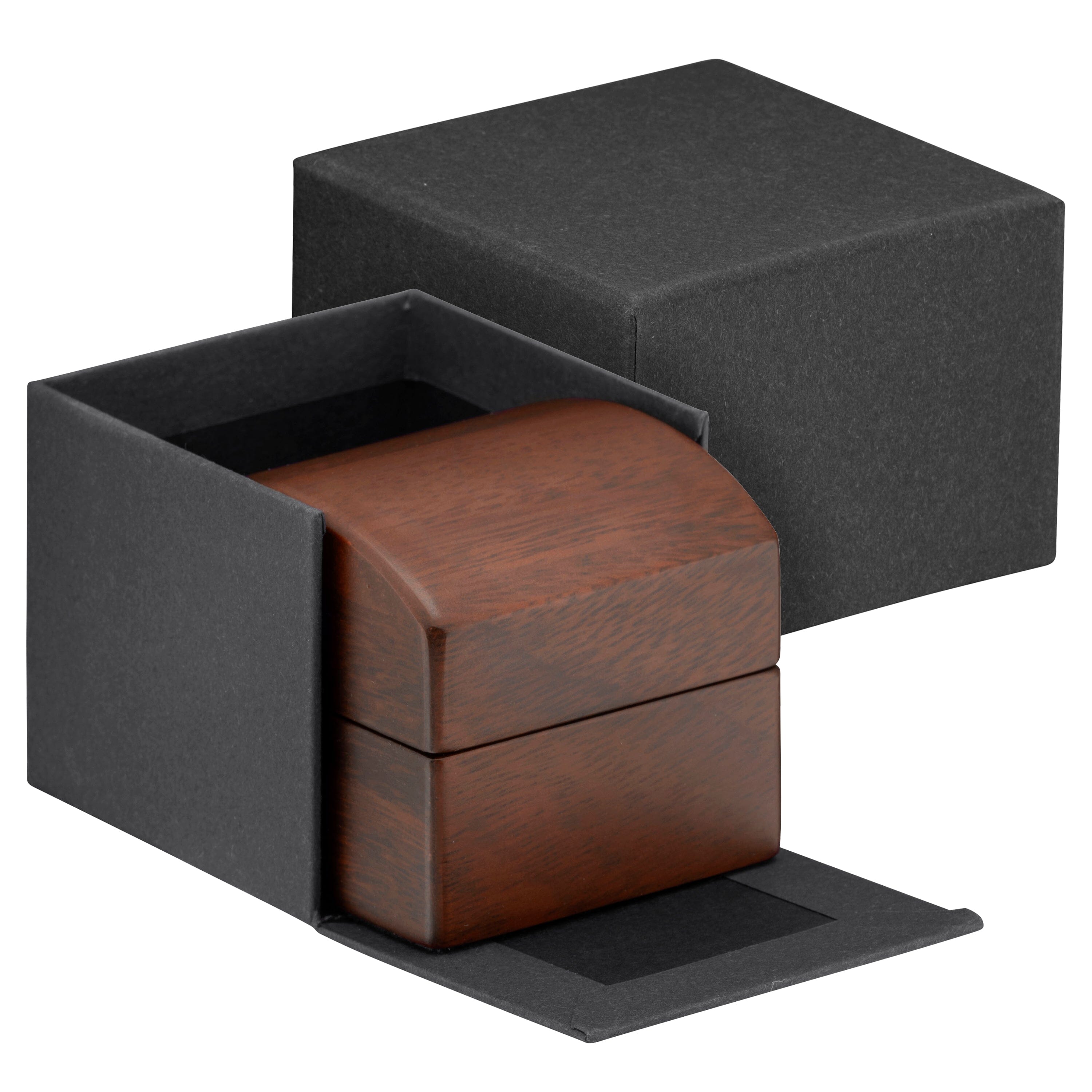 Walnut Wood Ring Box, Walnut Collection