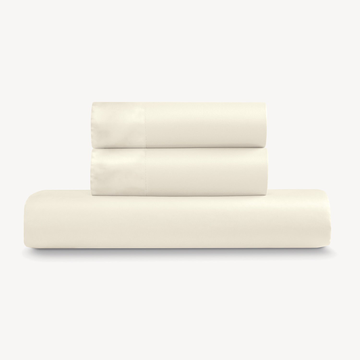 Luxe Cotton Sateen Duvet Cover Set, 3pc - Smooth, Breathable, Comfort