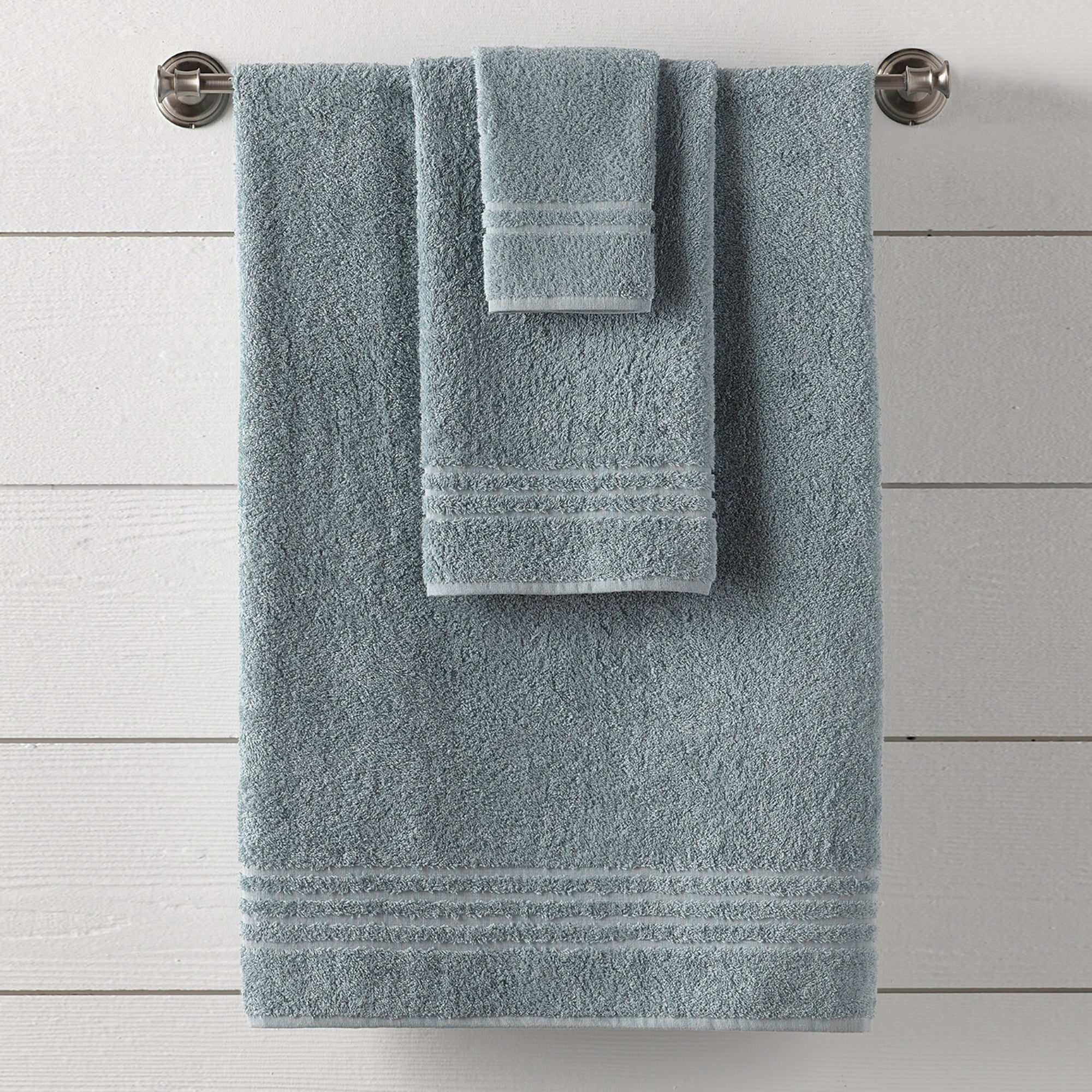 Luxury Cotton 6-Piece Face-Hand-Body Towel Set