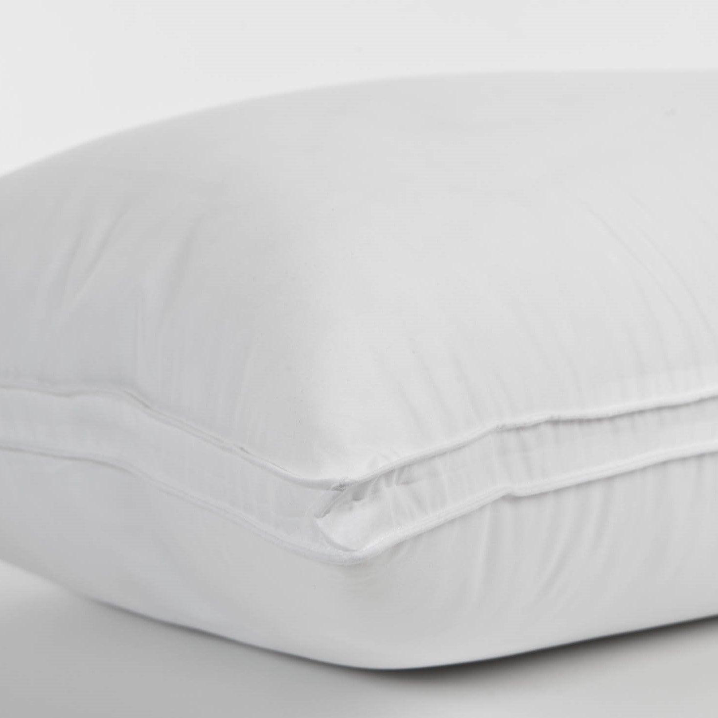Luxury Plush Gusseted Pillow, Side/Back Sleeper, Medium/Firm Density